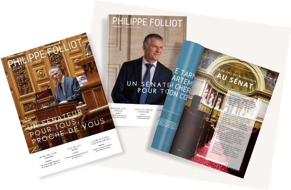 Magazines du sénateur