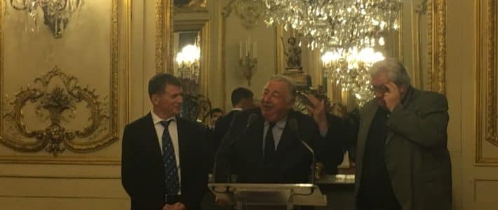 L’Amicale Parlementaire de Rugby reçoit le Président de la Ligue