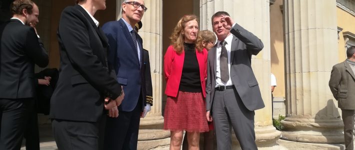 Nicole BELLOUBET, Garde des Sceaux, en visite au Tribunal de Castres