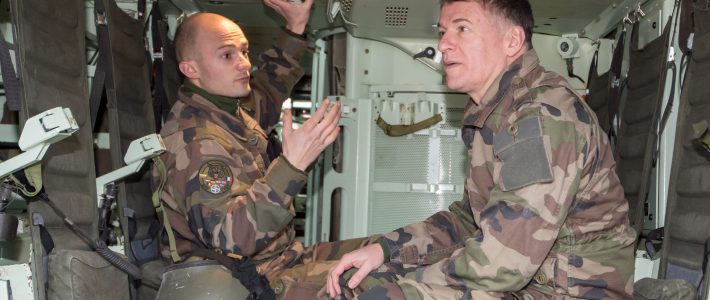 Philippe FOLLIOT à la rencontre des soldats Français en mission en Lituanie