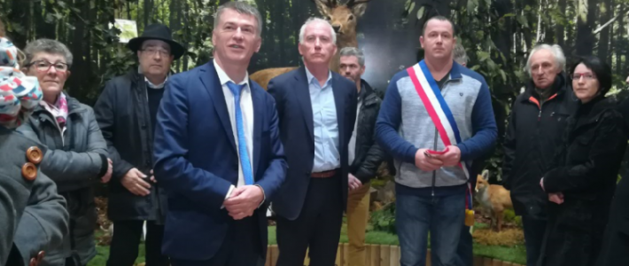 Thierry COSTE, conseiller chasse et ruralité du Président de la République, en visite dans le Tarn