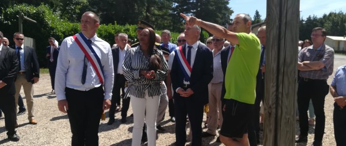 Retour sur la venue de Laura FLESSEL, Ministre des Sports, dans le département du Tarn