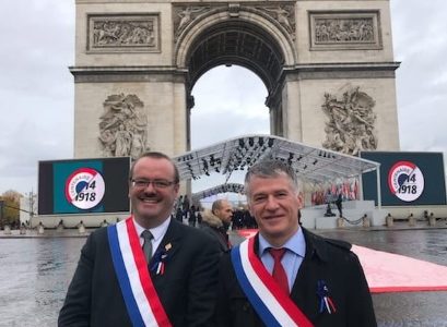 Philippe FOLLIOT participe aux cérémonies de commémoration du Centenaire de la fin de la Première Guerre Mondiale