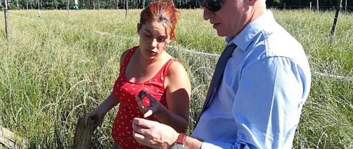 Philippe FOLLIOT visite l’élevage d’escargots « La Cagouille Paulinétoise »