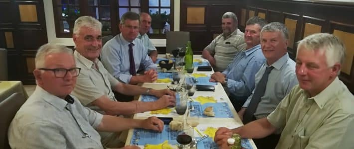 Nouveau diner de travail parlementaire avec les maires des monts d’Alban