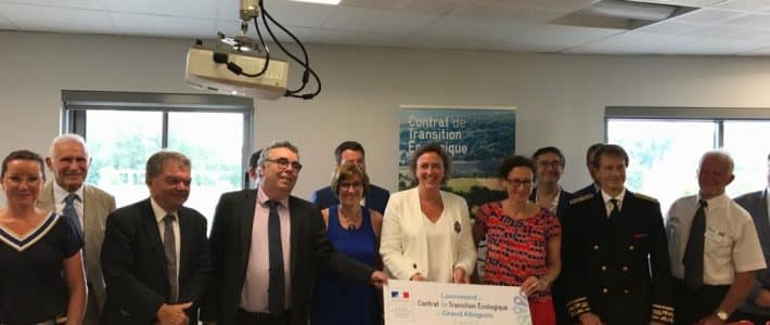 Muriel ROQUES ETIENNE auprès de la Secrétaire d’Etat à la Transition écologique et solidaire Emmanuelle WARGON en visite dans le Tarn