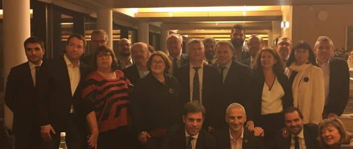 L’Amicale Parlementaire de Rugby reçoit Jacques BRUNEL et Sébastien BRUNO à l’Assemblée nationale