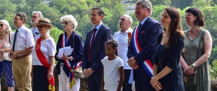 Inauguration du Jardin des Justes parmi les Nations à VABRE