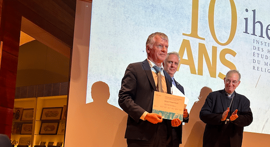 Philippe Folliot est désormais diplômé de l’Institut des hautes études du monde religieux (IHEMR)