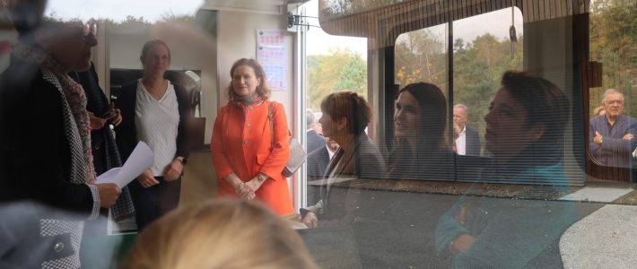 Visite de la ministre Agnès Canayer