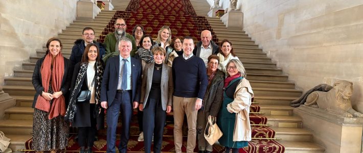 Visite du Sénat avec les élus de la commune de Saint-Sulpice