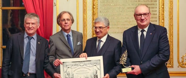 Cérémonie de remise de la « palme d’or »