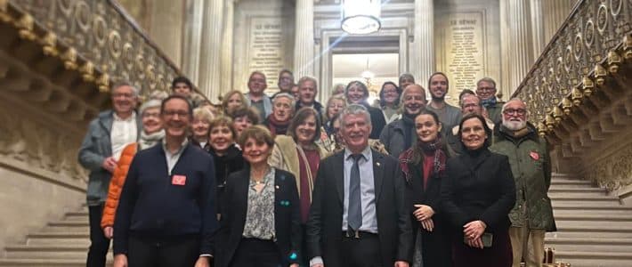 Visite du Sénat avec les associations « Du Tarn aux grandes écoles » et « Tarnais de Paris »